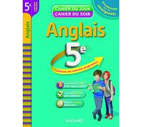 Cahier du Jour / Cahier du Soir - Anglais 5e