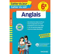Cahier du jour/Cahier du soir Anglais 6e - Nouveau programme 2016