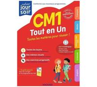 Cahier Du Jour/Cahier Du Soir Cm1 Tout En Un - + Guide Parent