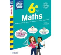 Cahier Du Jour/Cahier Du Soir Maths 6e - Edition 2025