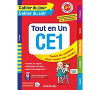 Cahier du jour/Cahier du soir Tout en Un CE1 - Nouveau programme 2016