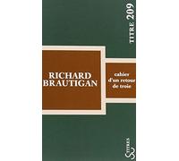 Cahier d'un retour de Troie