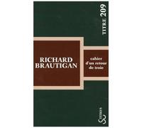 Cahier D'un Retour De Troie