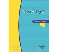 Cahier DYS 48 pages ligné 3 mm 100 g 21 x 29,7 cm