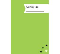 Cahier: DYS | Lignes 4 couleurs | A4 | 100 pages | interligne 3mm | Spécial dyspraxiques, dysgraphiques, dyslexiques | Ergothérapie | Apprentissage de l'écriture