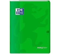 Cahier Easybook Agrafe - 17 X 22 Cm - 96p Seyes - 90g - Vert