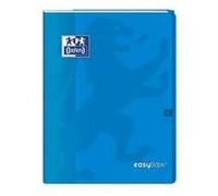 Cahier easybook agrafé - 21 x 29,7 cm - 96p seyes - 90g - bleu
