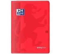 Cahier easybook agrafé - 21 x 29,7 cm - 96p seyes - 90g - rouge