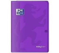 Cahier easybook agrafé - 21 x 29,7 cm - 96p seyes - 90g - violet