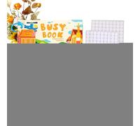 Cahier éducatif interactif pour | Livre d'activités de voyage pour | pour garçons et filles, anniversaire, Noël, écoles, jardin d'