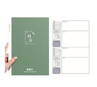 Cahier épais pour étudiants - Personnalité exquise - Créativité - Politique (B5-40)