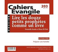 Cahier Evangile - 203 Lire les douze petits prophètes comme un livre