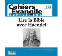 Cahier Evangile n194 - Supplément Collectif (Auteur)