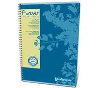 Cahier Forever Calligraphe à Spirale A4 Q.5x5 180 pages couleurs assorties G