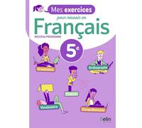 Cahier Français 5e Mes exercices pour réussir Cahier d'exercices élève - Alice Quille - Belin Éducation - broché - Scolaire / Universitaire