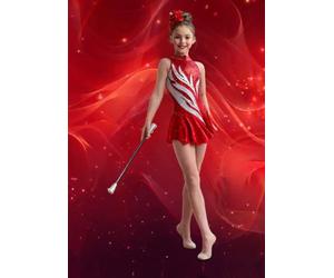 Cahier Grand Carreaux 96 pages 21x29,7 format A4: pour pasionnés de TWIRLING BATON, danse, gymnastique ou GR: élémentaire, collège, lycée