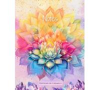 Cahier grand format 8.5 X 11 pouces - Zen: Chakras | Énergie | Développement personnel