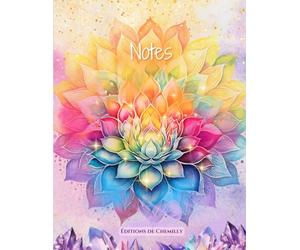 Cahier grand format 8.5 X 11 pouces - Zen: Chakras | Énergie | Développement personnel