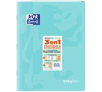 Oxford Cahier EasyBook Pastel Piqûre 96 pages Seyès Grand format 24 x 32 cm Assorti
