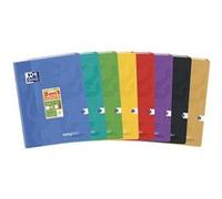 Cahier grand format Oxford EasyBook Kraft 96 pages agrafées 24 x 32 cm Modèle aléatoire Multicolore G