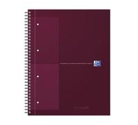 Cahier grand format Oxford International Reliure intégrale Petits Carreaux 5 mm 160 pages Modèle aléatoire Multicolore E