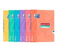 Oxford Cahier grand format OpenFlex Pastel 24x32 cm Grands carreaux Sieyès 96 pages Coloris aléatoire