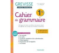 Cahier Grevisse 1re (2022)