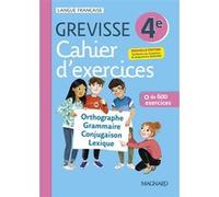 Cahier Grevisse 4e (2021) Ariane Carrère (Auteur)
