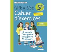 Cahier Grevisse 5e (2026)