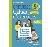 Cahier Grevisse 5e (2026) - Jean-Christophe Pellat - Magnard - broché - Scolaire / Universitaire
