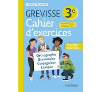 Cahier Grevisse - Français - 3e - Edition 2021