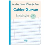 Cahier Gurvan 2mm - Des Repères Bien Visibles Pour Une Écriture Facile !