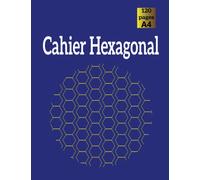 Cahier Hexagonal: Carnet de chimie de papier graphique hexagonal