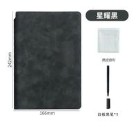 Cahier Intelligent En Cuir Réutilisable,Petit Tableau Blanc Effaçable,Stylo Lingettes - Type Black-A Set #B