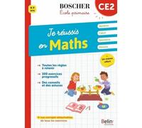 Cahier Je réussis en maths CE2 - Edition 2021 - Programme complet - Exercices progressifs - Astuces et corrigés