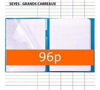 Clairefontaine Cahier Koverbook, 210 x 297 mm, séyès, bleu Bleu G
