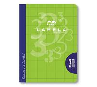 Cahier lame 1/4 50 feuilles quadrillé 4 mm