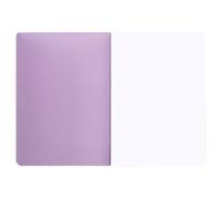 Cahier Liderpapel 360 couverture en plastique A5 48 feuilles 90 g/m2 uni sans marge Couleurs pastel assorties