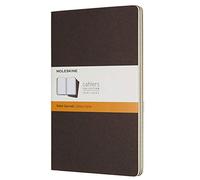 CAHIER LIGNE GRAND FORMAT CAFE SET DE 3