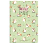 Cahier ligné moyen Legami Corgi Multicolore G