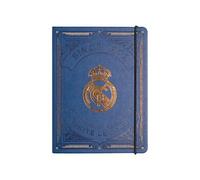 Cahier Ligne Premium Pu Real Madrid