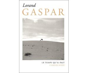 Cahier Lorand Gaspar
