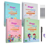 Cahier Magique Réutilisable Pour Enfants, Nouveau, 2021
