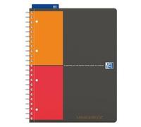 Cahier manager book - OXFORD - 126643 - 160 pages - Noir - Dimensions 23 x 29,7 cm