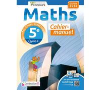 Cahier-manuel iParcours maths 5e (édition 2026) - Katia Hache - Generation 5 Eds - broché - Scolaire / Universitaire