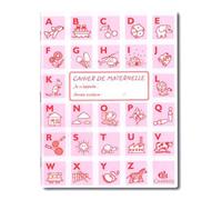 Calligraphe 108504C Un Cahier de Travaux Pratiques Rose (une Marque de Clairefontaine) - 17x22 cm - 32 Pages Lignées 18 mm et Unies Blanches - Papier Blanc 90 g - Couverture Carte Offset