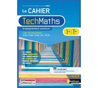 Cahier Mathématiques Premières et Terminales technologiques - Enseignement commum - Livre + licence élève 2023 - Nicolas Krzewina - Nathan Technique - broché - Scolaire / Universitaire
