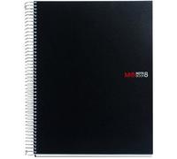 Cahier Miquelrius 8 Basic - A5 - 200 feuilles - 400 pages - petits carreaux - noir