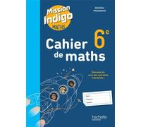 Cahier Mission Indigo 6e