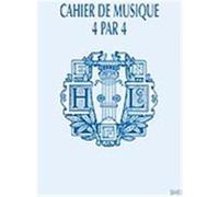 CAHIER DE MUSIQUE 16 PORTÉES (RELIURE SPIRALE)